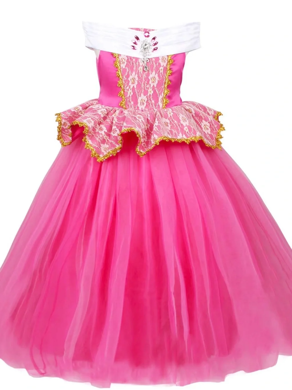 Princess Pink Tulle Costume Dress
